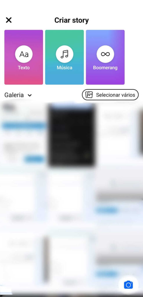 Fazendo upload de arquivos de mÍdia antes de programar stories instagram