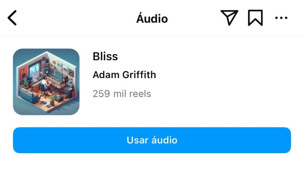 Capa do single "Bliss" de Adam Griffith.