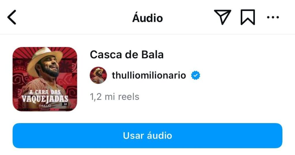 Capa do single "Casca de Bala" de Thullio Milionário.