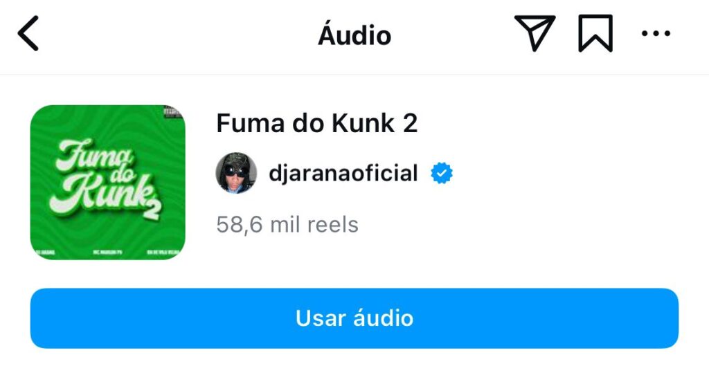 Capa do single "Fuma do Kunk 2" de Dj Arana Oficial.