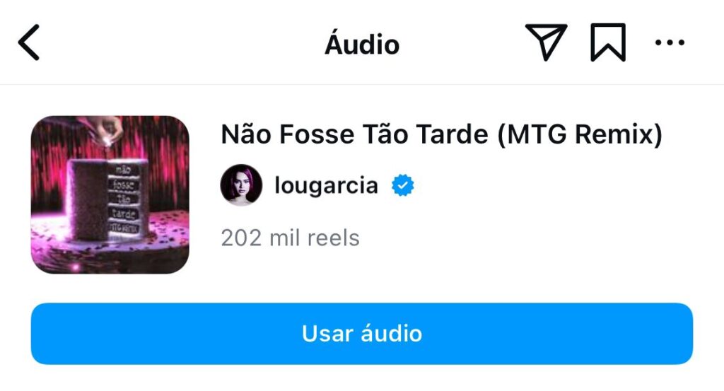 Capa do single "Não Fosse Tão Tarde (MTG Remix)" de Lougarcia.