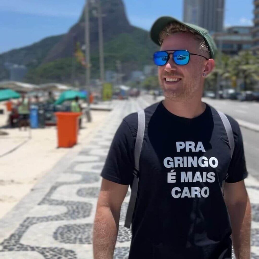 Influencer Rio de Janeiro The Gringo in Brazil.